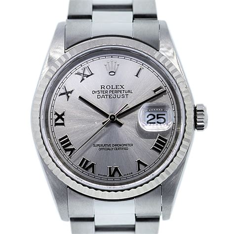 rolex datejust roman numerals|rolex datejust steel roman numerals.